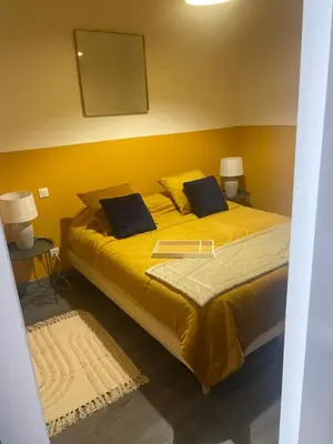 Un ou plusieurs lits dans un hébergement de l'établissement Escapade urbaine- Monchat- Lyon