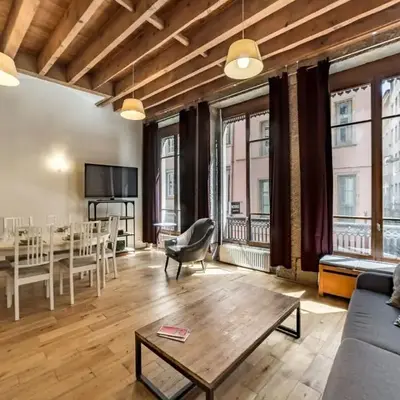 All in Lyon | Grand T3 esprit loft – Central