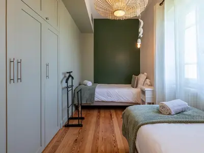 Un ou plusieurs lits dans un hébergement de l'établissement Cottage de Montchamp