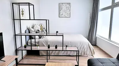Un ou plusieurs lits dans un hébergement de l'établissement Suite Dalmate - Appartement 6 personnes - Check in h24 & Wifi