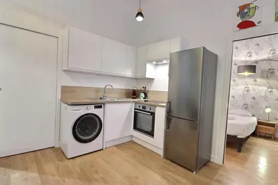 Cuisine ou kitchenette dans l'établissement Le Pêcherie - Beautiful & Modern apartment - Lyon 1st