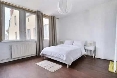 Un ou plusieurs lits dans un hébergement de l'établissement Le St Georges - Charming & Spacious flat - Lyon 5th