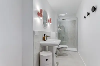 Salle de bains dans l'établissement NOCNOC L'Office