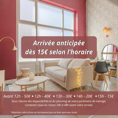 Plan de l'établissement Cosy et Charmant Hôtel de Ville et quais du Rhône