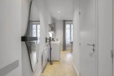 Cuisine ou kitchenette dans l'établissement Superbe studio, Tête d'or, Lyon
