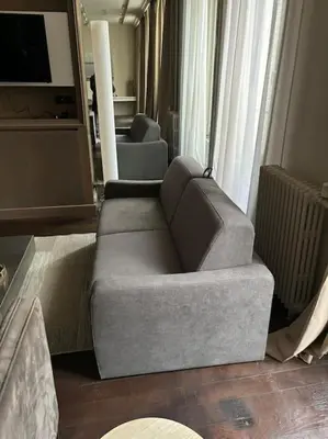 Coin salon dans l'établissement Appartement spacieux et lumineux pour 8, Lyon 1er
