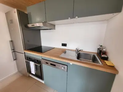 Cuisine ou kitchenette dans l'établissement PartDieu, rénové, climatisation !