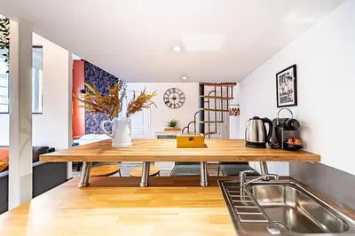 Cuisine ou kitchenette dans l'établissement 