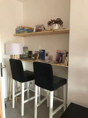 Plan de l'établissement Un balcon à Monplaisir- 4 lits -garage - 47m2