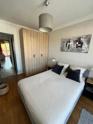 Un ou plusieurs lits dans un hébergement de l'établissement Le Relais des Cyclamens Bron