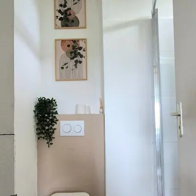 Salle de bains dans l'établissement Studio privé