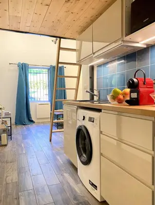 Plan de l'établissement Beautiful One-Bedroom Apartment- City Center Lyon