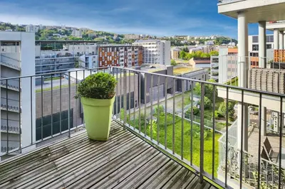 Balcon ou terrasse dans l'établissement Confluence