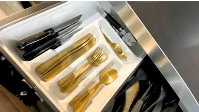 Cuisine ou kitchenette dans l'établissement City Nest Cosy et Spacieux