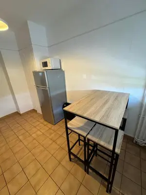 Cuisine ou kitchenette dans l'établissement Le Zola parking - Groupama stadium-LDLC Arena-Eurexpo