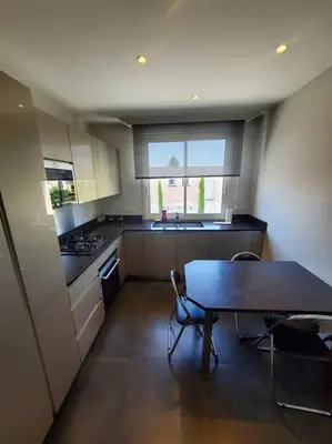 Cuisine ou kitchenette dans l'établissement Le carreau parking et balcon-Groupama Stadium-Eurexpo