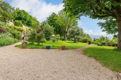 Jardin de l'établissement The terasse - Sublime residence with swimming pool