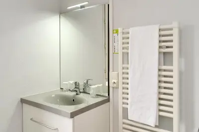 Salle de bains dans l'établissement Quadraverde