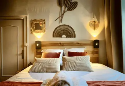 Un ou plusieurs lits dans un hébergement de l'établissement SmartStay Bon Pasteur- Croix rousse