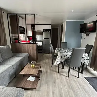 Le Paradis du Rhône - mobilhome moderne et confortable