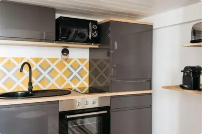 Cuisine ou kitchenette dans l'établissement Bancel- Jean Macé