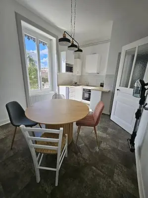 Cuisine ou kitchenette dans l'établissement Appartement F2 à Villeurbanne