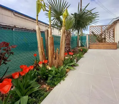 Jardin de l'établissement Studio à Saint Priest géré par un particulier