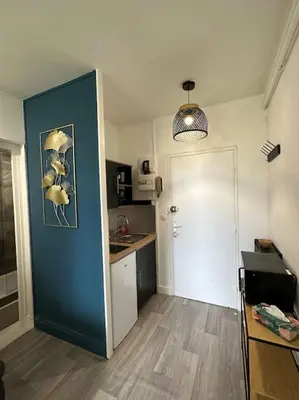 Plan de l'établissement Studio calme proche de Lyon avec parking privé