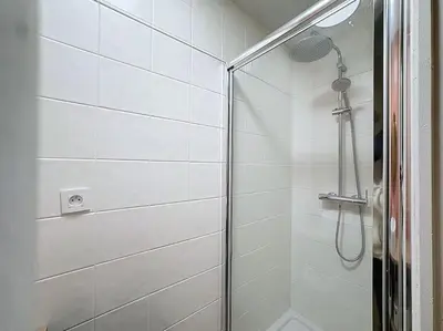 Salle de bains dans l'établissement My home perrache