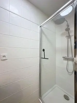 Salle de bains dans l'établissement My home perrache