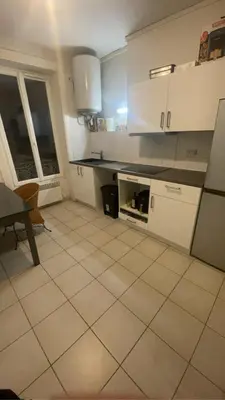 Cuisine ou kitchenette dans l'établissement Appart T1 CoCo-oning Paisible - Brotteaux