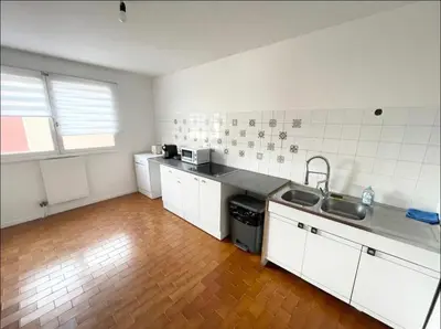 Cuisine ou kitchenette dans l'établissement Apartment - Le Melies