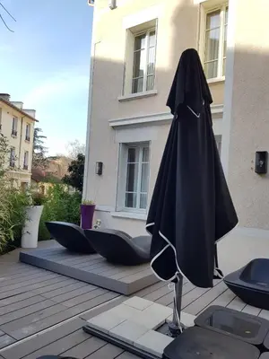 Plan de l'établissement Lyon 4e Croix Rousse Maison complète Jardin