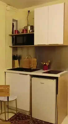 Cuisine ou kitchenette dans l'établissement Chez Juliette au cœur du Vieux-Lyon