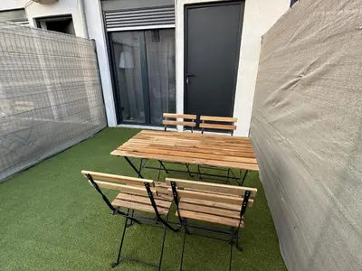 Plan de l'établissement Chic duplex Lyon avec terrasse