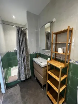 Salle de bains dans l'établissement Domaine des Vignes d'Hôtes
