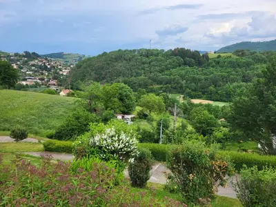 Paysage naturel près de la maison d'hôtes