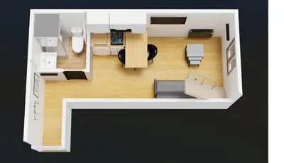 Plan de l'établissement City-duplex