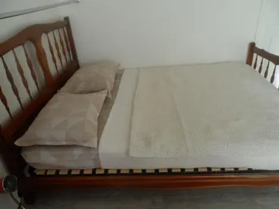 Un ou plusieurs lits dans un hébergement de l'établissement Studio Dépendance Maison, 5 MNT GARE & TRAM