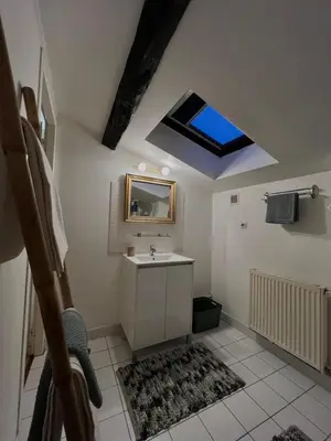 Télévision ou salle de divertissement dans l'établissement L 'Écrin de Trévoux 3 Chambres confort