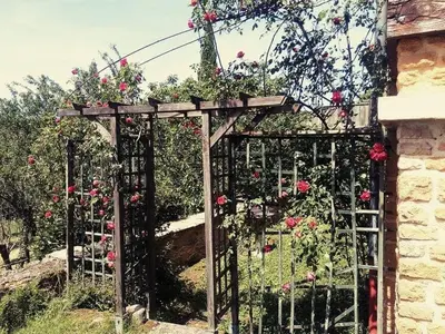 Jardin de l'établissement Une evasion dans les Pierres Dorées