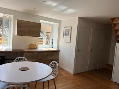 Cuisine ou kitchenette dans l'établissement Appartement duplex centre historique