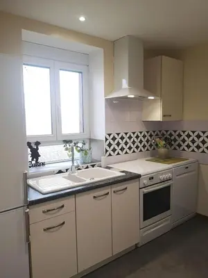 Cuisine ou kitchenette dans l'établissement Gîte Val de Saône et Beaujolais, Clos Beaudet