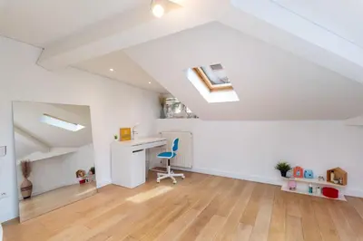 Cuisine ou kitchenette dans l'établissement La clarté - wonderful refurbish home with garden and pool