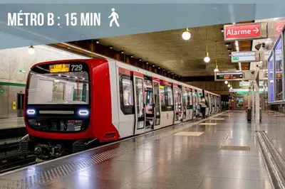 Plan de l'établissement Proche métro B et Hopital Lyon sud