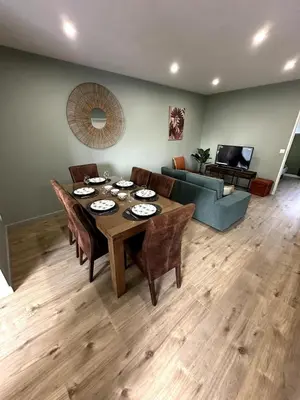 Coin salon dans l'établissement Appartement L'escale à Vienne