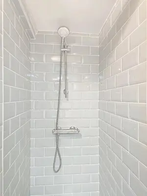 Salle de bains dans l'établissement La Suite Brazier