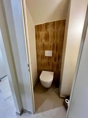 Salle de bains dans l'établissement La Suite Saint Georges