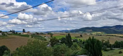 Paysage naturel près de la maison de vacances