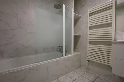 Salle de bains dans l'établissement Duplex 